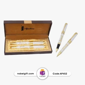 خودکار و روان نویس هخامنشی رنگ سفید