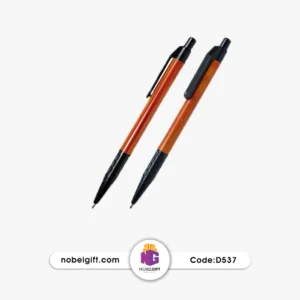 خودکار پلاستیکی تبلیغاتی طرح چوب D537