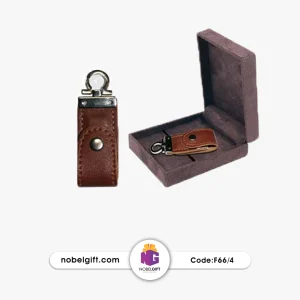 فلش چرمی 8 گیگ با جعبه فانتزی