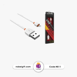 کابل شارژ LDNIO به Lightning طول ۱ متر کد NS11