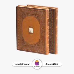 سررسید وزیری ترمو نفیس پلاکدار مدل Q106