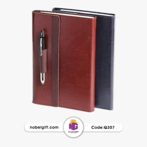 سررسید اروپایی چرم روزانه مگنتی خودکاردار