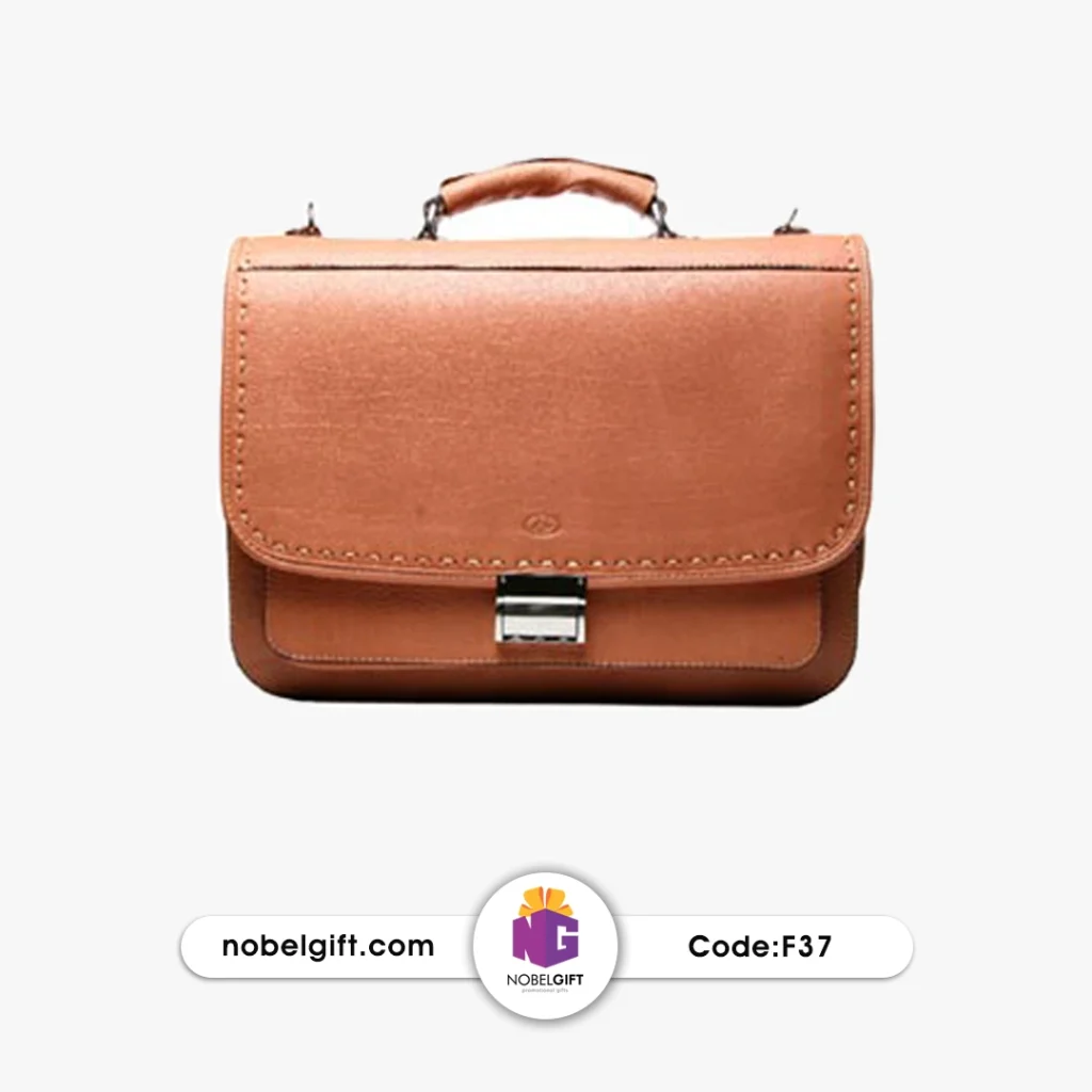 کیف اداری تبلیغاتی چرمی رنگبندی F37