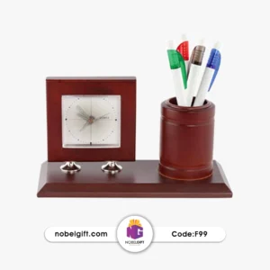 ساعت رومیزی چوبی کلاسیک