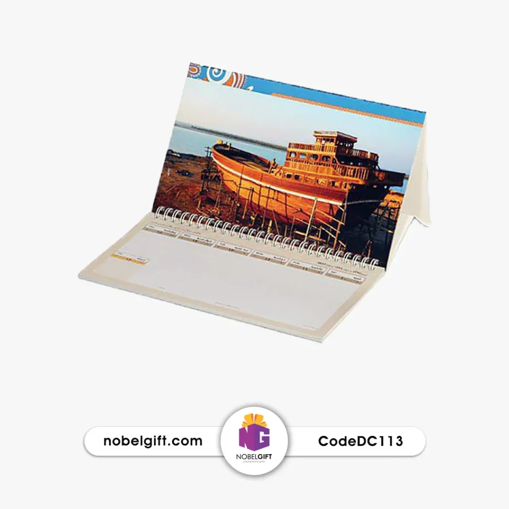 تقویم رومیزی اختصاصی هفتگی مدل 113