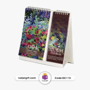 تقویم رومیزی اختصاصی دو تکه تبلیغاتی