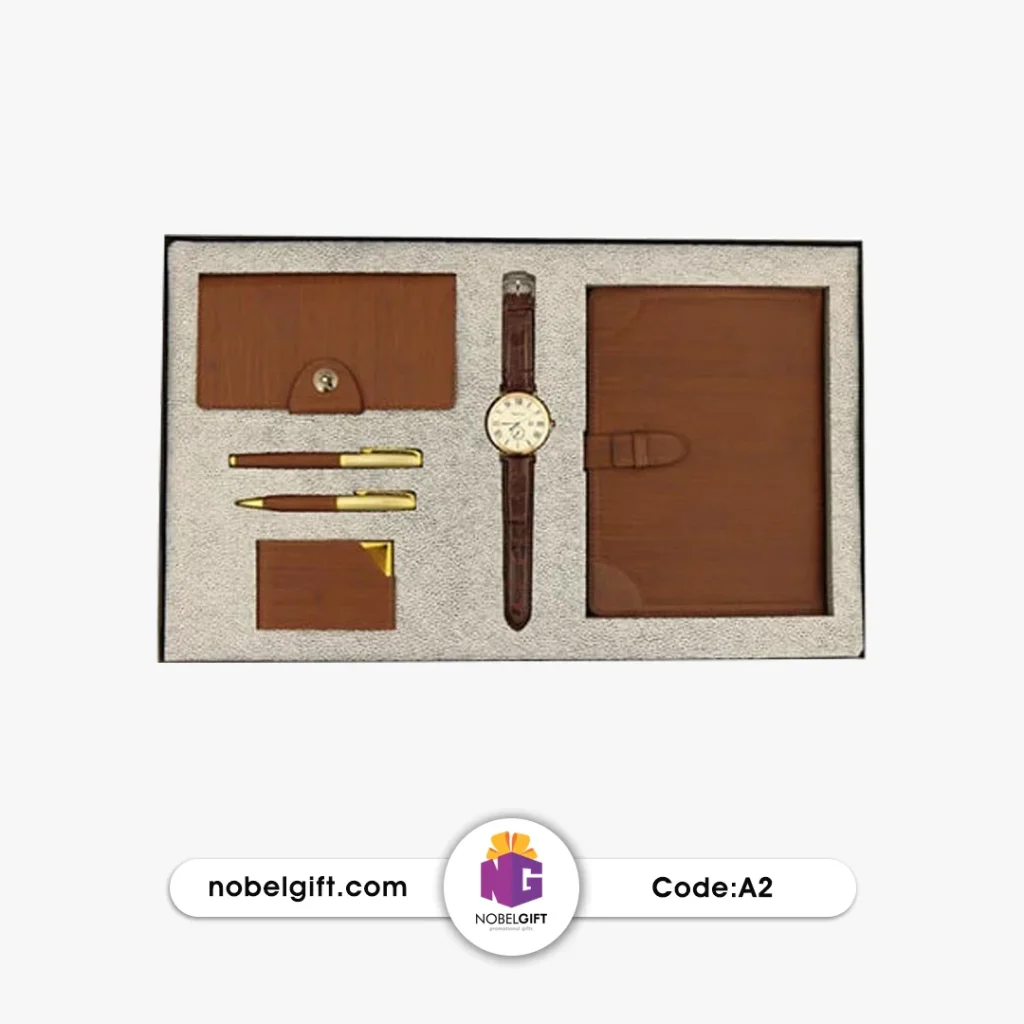 ست مدیریتی تبلیغاتی ساعت دار کد 2