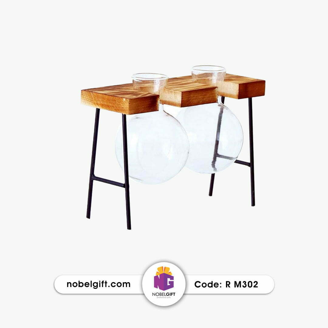 گلدان طبیعی تبلیغاتی گلدان تبلیغاتی چهار پایه دوقلو