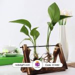 گلدان چوبی تزئینی تبلیغاتی