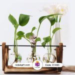 گلدان تبلیغاتی مدل اریب 3 قلو بدون گل - Image 4