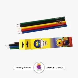 مداد رنگی تبلیغاتی 6 تایی
