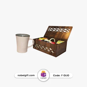 ست تبلیغاتی دمنوش همراه ماگ سرامیکی