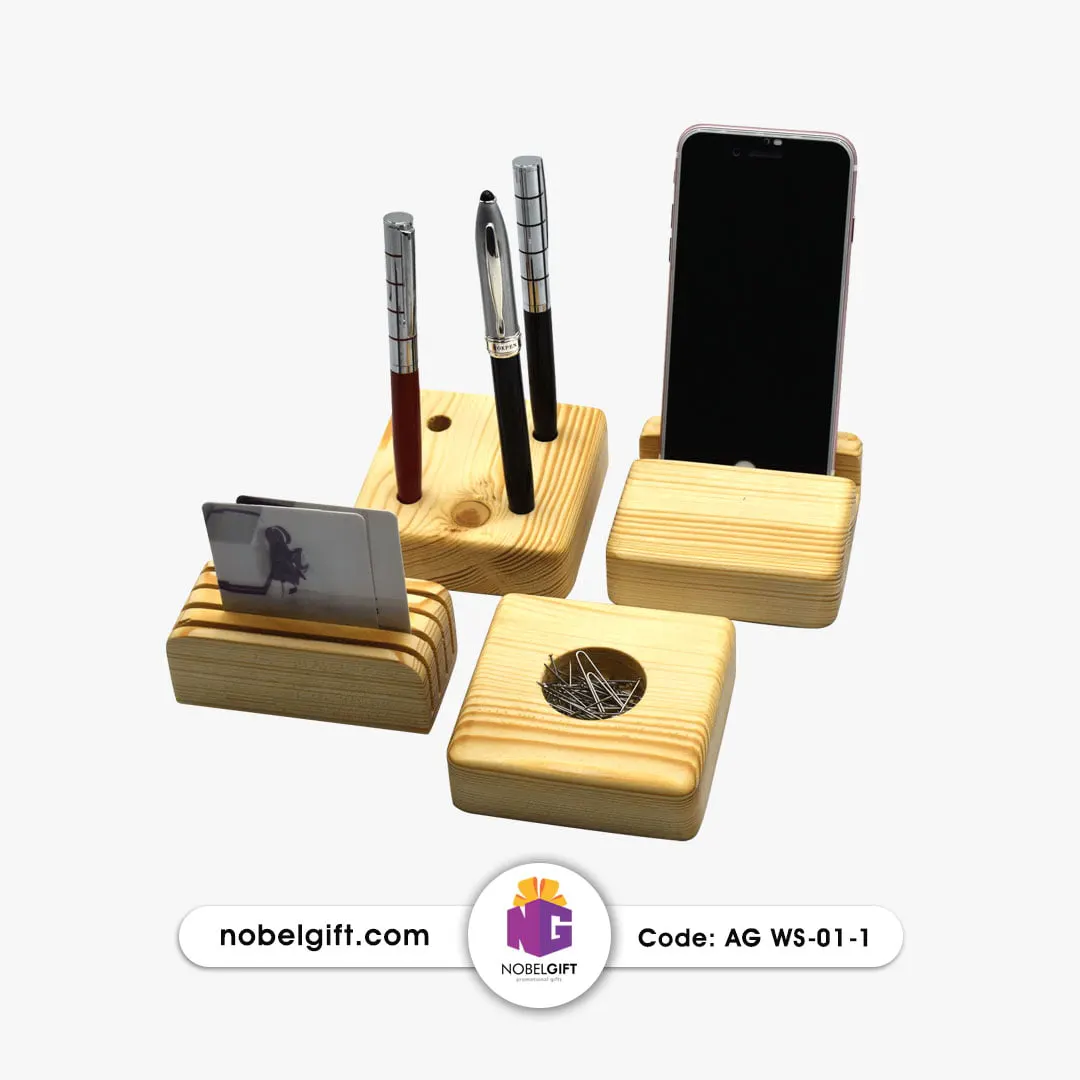 ست رومیزی تبلیغاتی چوبی 4 تکه مجزا ست رومیزی تبلیغاتی چوبی 4 تکه مجزا