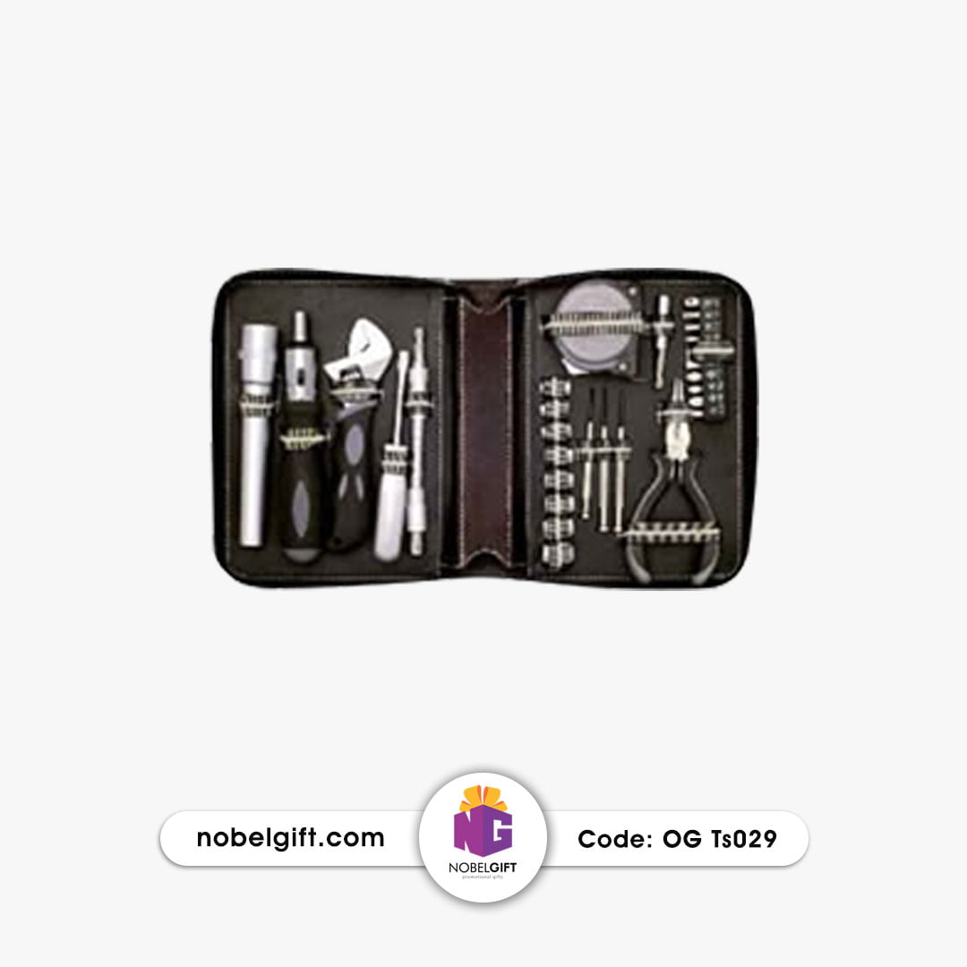 OG-Ts029 جعبه ابزار تبلیغاتی همراه 13 تکه کیف دار