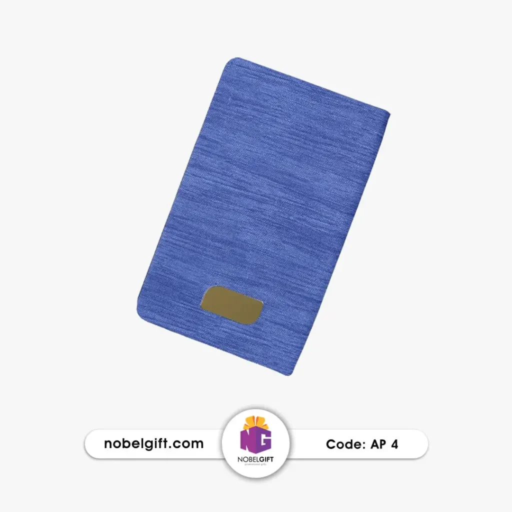 سر رسید تبلیغاتی اروپایی جلد چرم مدل جین