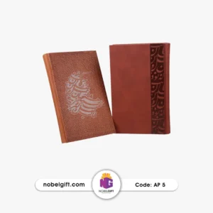 سررسید اروپایی ترمو طرح سیاه قلم