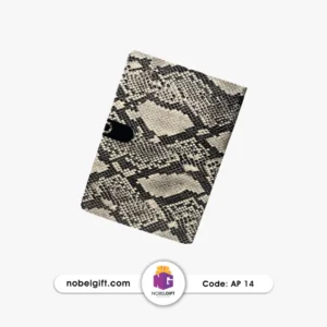 سررسید وزیری جلد چرم پوست ماری