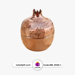 قندان انار مسی سایز نقلی