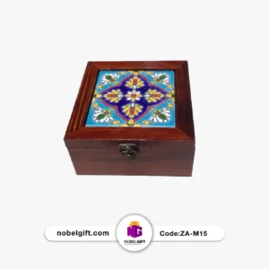 جعبه آجیل و خشکبار طرح کاشی