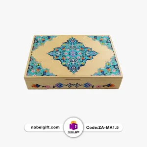 جعبه آجیل و خشکبار فیروزه ای