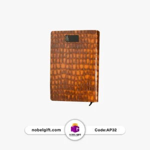 سررسید چرم وزیری 1403 پوست ماری