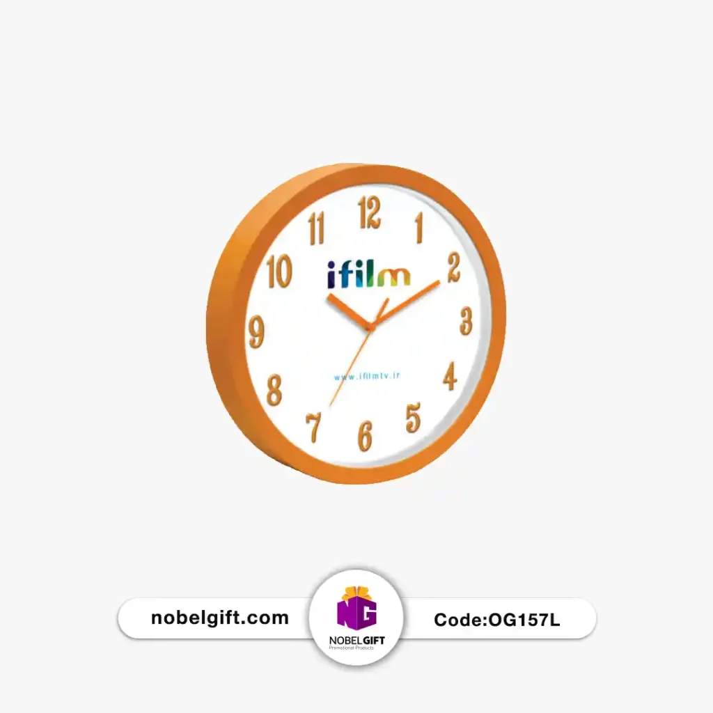 ساعت دیواری تبلیغاتی ifilm