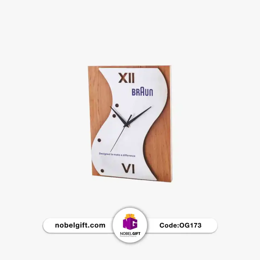 ساعت دیواری تبلیغاتی BRAUN