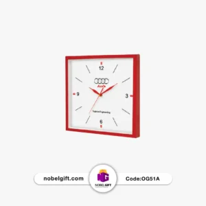 ساعت دیواری تبلیغاتی آئودی