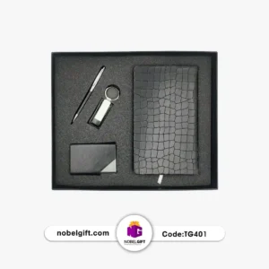 ست مدیرتی تبلیغاتی 4 تکه مشکی 401