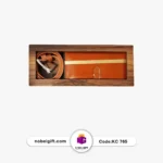 ست کیف و کمربند چرم تبلیغاتی - Image 3