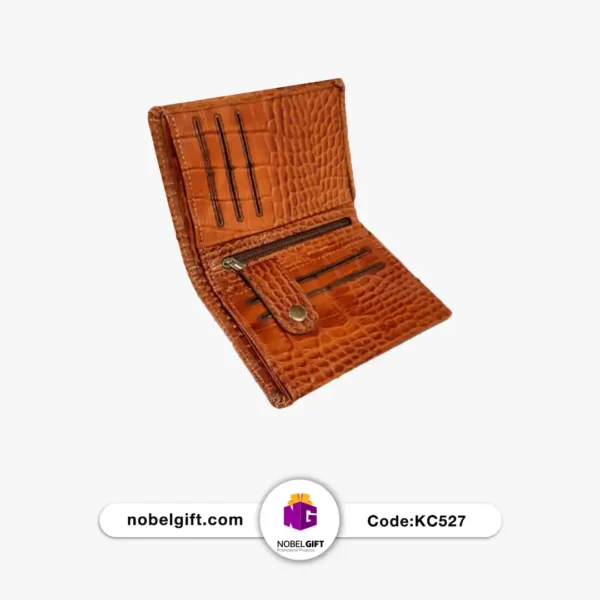 KC527 کیف پول تبلیغاتی چرم 527