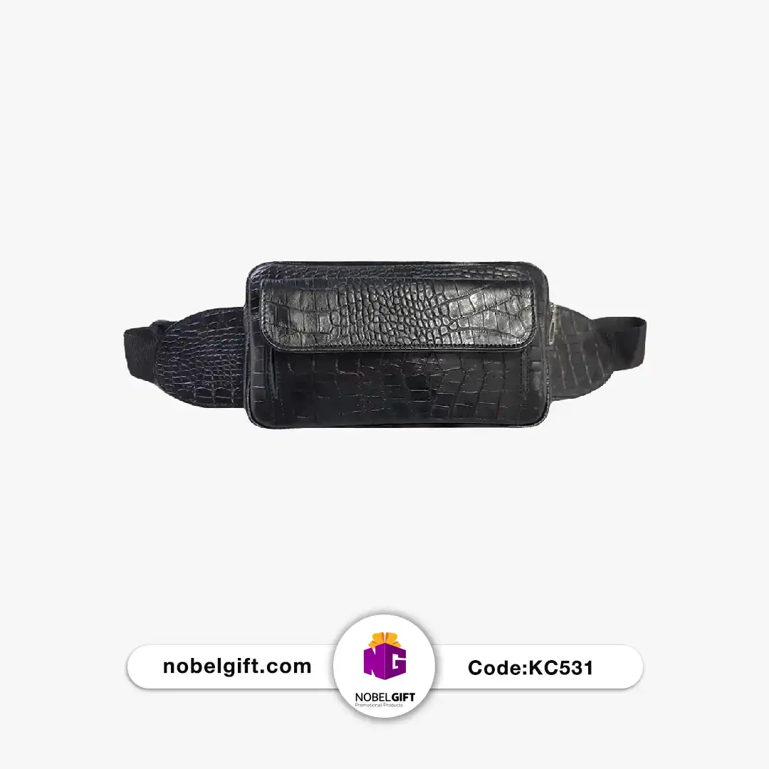 KC531 کیف کمری تبلیغاتی چرم
