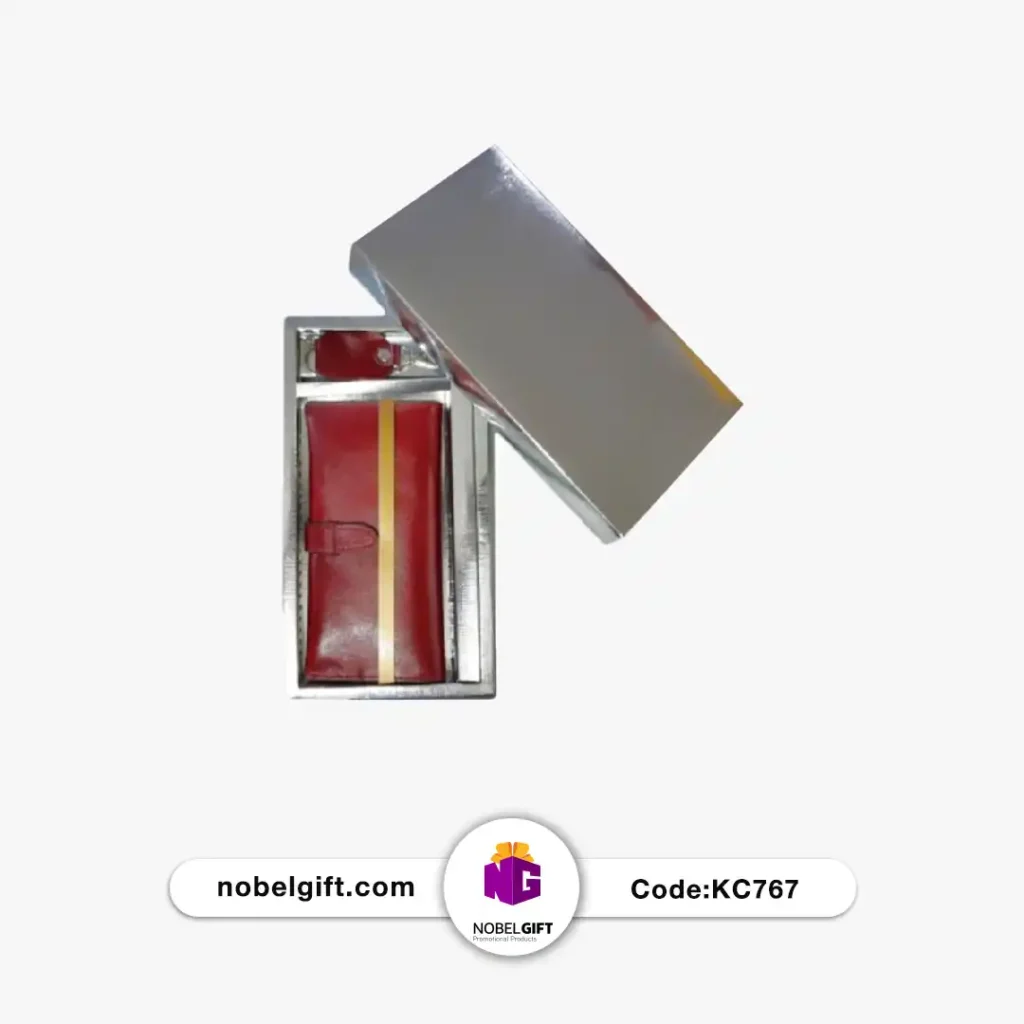 ست تبلیغاتی چرم کیف و جاکلیدی 767