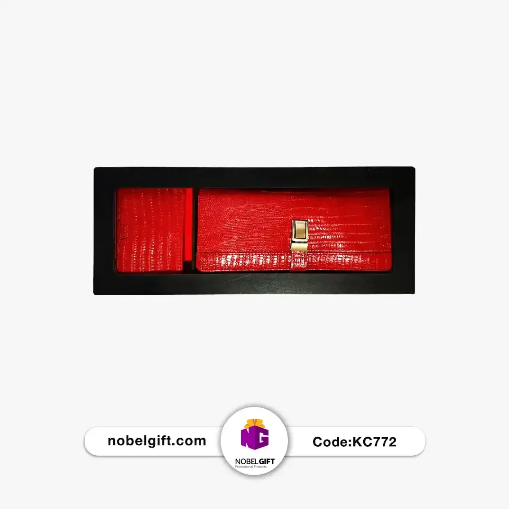 ست تبلیغاتی چرم کیف و جاکارتی 772