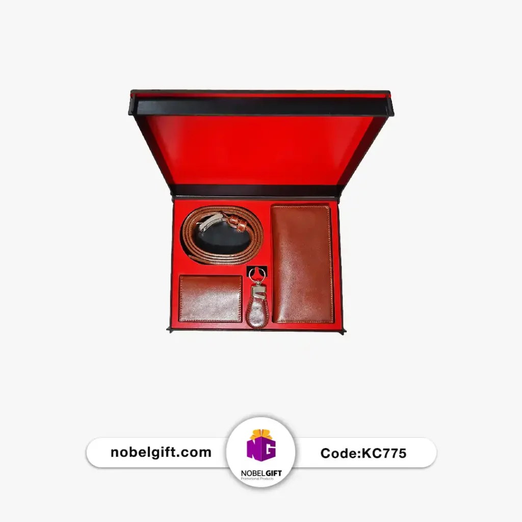 ست تبلیغاتی 4 تکه چرم 775