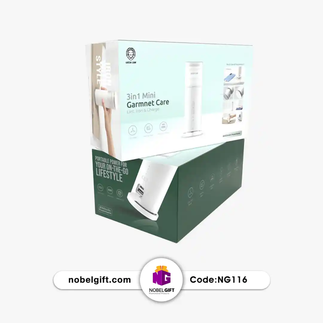 NG116-2 پرزگیر سه کاره گرین لاین مدل Mini Iron Lint & Iron & Charge - Image 2