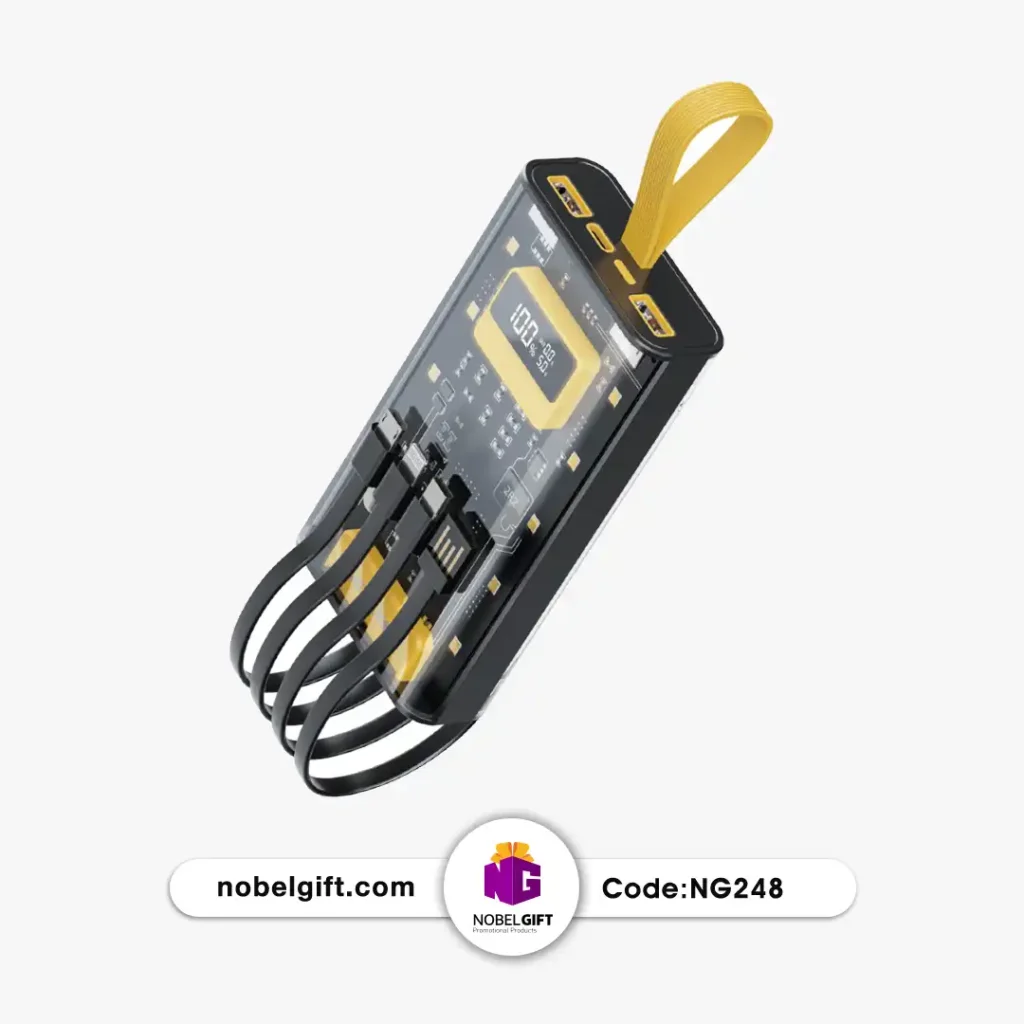 پاوربانک تبلیغاتی گرین لاین مدل Transparent