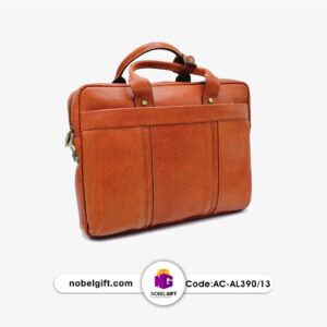 کیف چرم عسلی تبلیغاتی