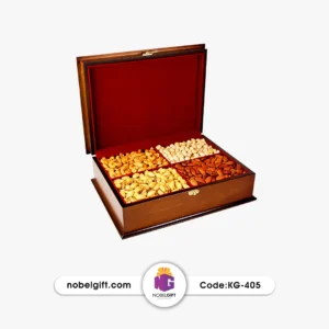 جعبه چوبی آجیل مخلوط