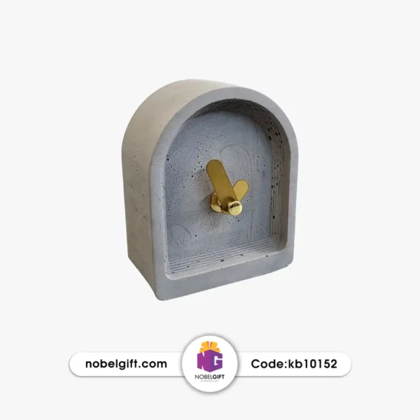 ساعت رومیزی بتنی تبلیغاتی kb10152