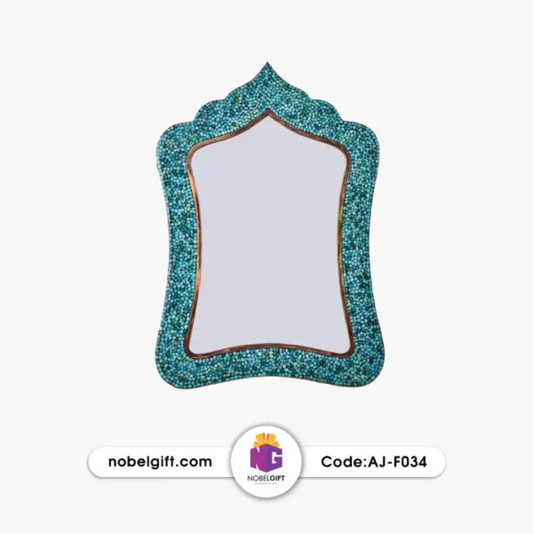 آیینه مستطیل فیروزه کوب تبلیغاتی AJ-F034