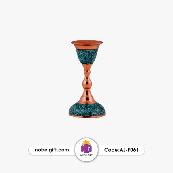 شمعدان فیروزه کوب کوچک تبلیغاتی