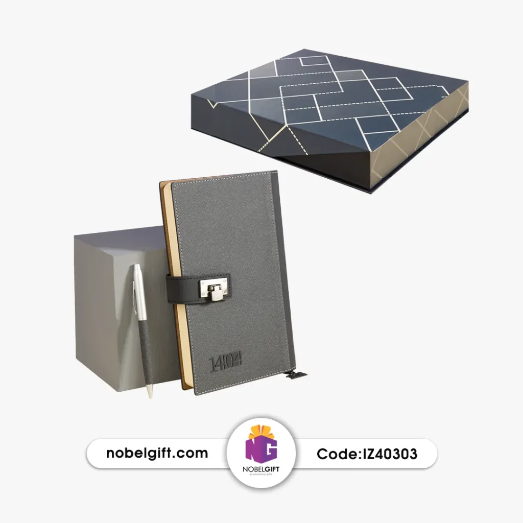 ست سررسید و خودکار مدیریتی تبلیغاتی