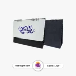 تقویم رومیزی 1404 طرح گل تبلیغاتی T_129