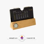 تقویم رومیزی 1404 ساعت دار تبلیغاتی