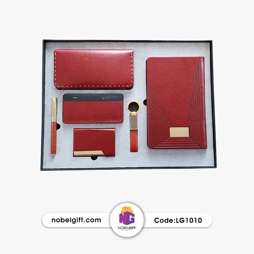 ست سررسید 1404، کیف پول و پاوربانک تبلیغاتی