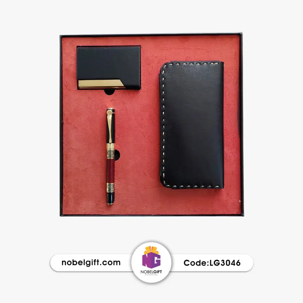 ست کیف پالتویی و روان نویس تبلیغاتی