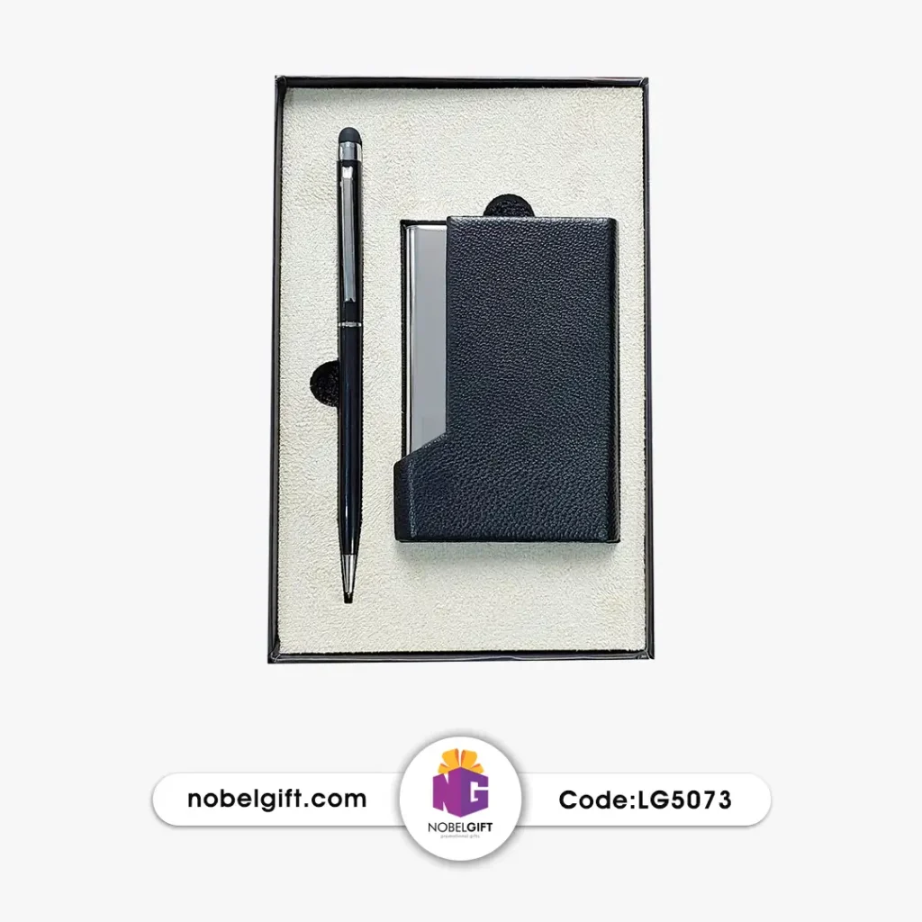 ست هدیه جاکارتی و خودکار تبلیغاتی