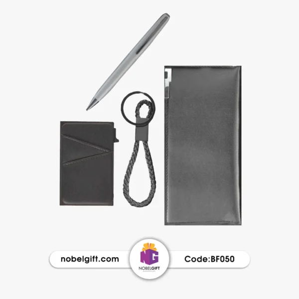 ست مدیریتی تبلیغاتی کلاسیک مشکی BF050