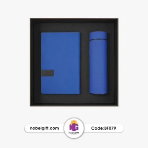 ست مدیریتی تبلیغاتی کلاسیک آبی BF079